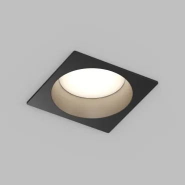 Точечный встраиваемый влагозащищенный светильник Denkirs Deep DK3104-BK