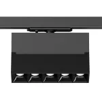 Поворотный однофазный трековый светильник Denkirs Edder DK6446-BK от ImperiumLoft