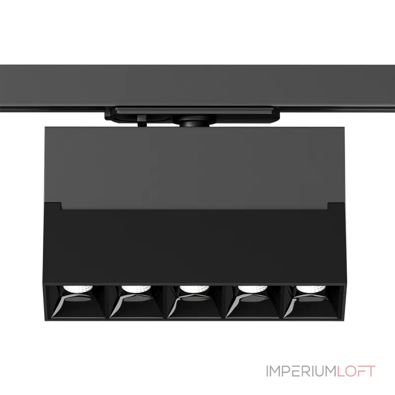 Поворотный однофазный трековый светильник Denkirs Edder DK6446-BK от ImperiumLoft Поворотный однофазный трековый светильник Denkirs Edder DK6446-BK от ImperiumLoft