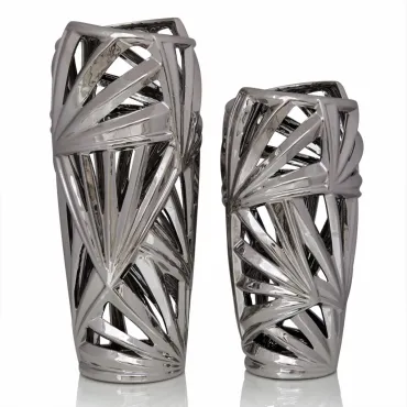 Ваза Palm Leaves Silver Ваза Palm Leaves Silver