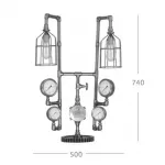 Настольная лампа Large Gold Loft от ImperiumLoft