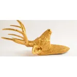 Голова оленя - Золотая от ImperiumLoft