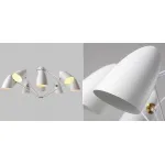 Люстра на штанге JLYLITE 10-Light Sputnik Chandelier White