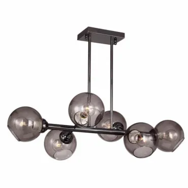 Люстра на штанге Glass Bubble Chandelier Black Люстра на штанге Glass Bubble Chandelier Black