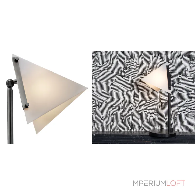 Настольная лампа FORMA ROUND BASE TABLE LAMP Black от ImperiumLoft Настольная лампа FORMA ROUND BASE TABLE LAMP Black от ImperiumLoft