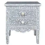 Комод Inlaid Bone Openwork Gray от ImperiumLoft