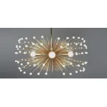Люстра на штанге White Beaded Urchin Chandelier Sputnik 