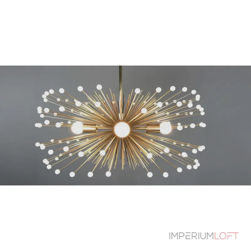 Люстра на штанге White Beaded Urchin Chandelier Sputnik Люстра на штанге White Beaded Urchin Chandelier Sputnik