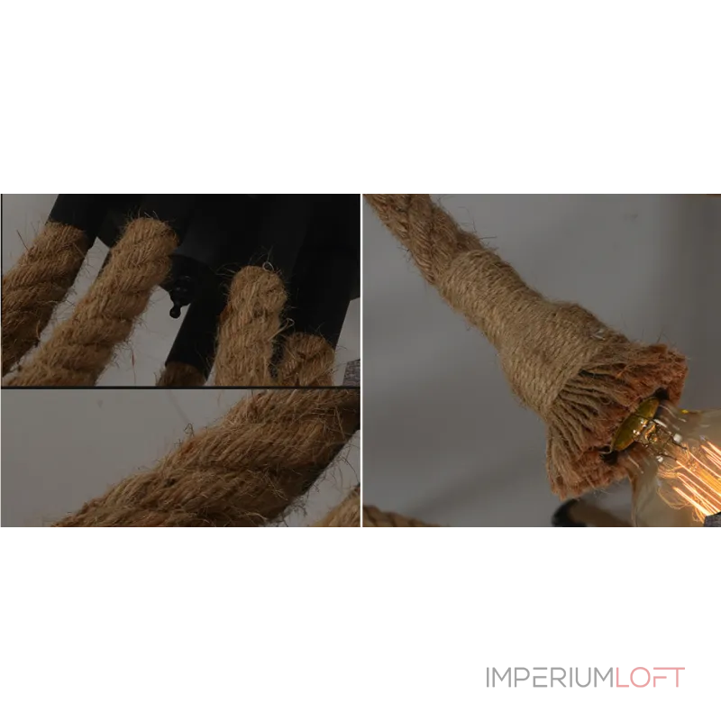 Подвесной светильник Rope Octopus от ImperiumLoft