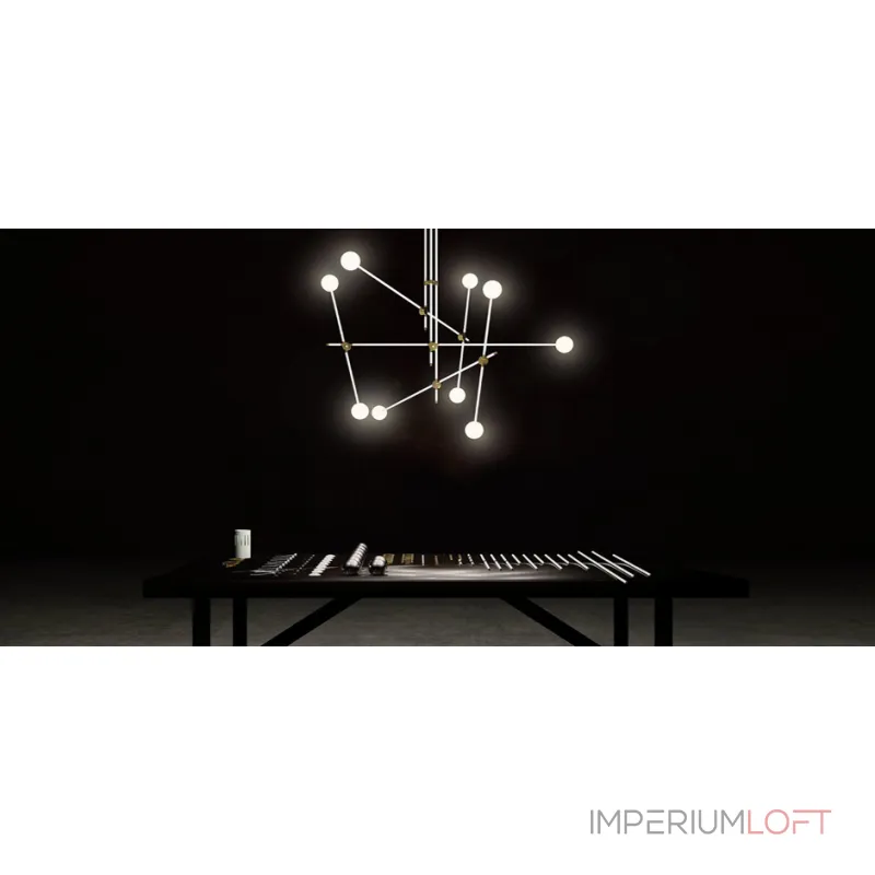 Люстра на штанге Bullarum St-9 Chandelier