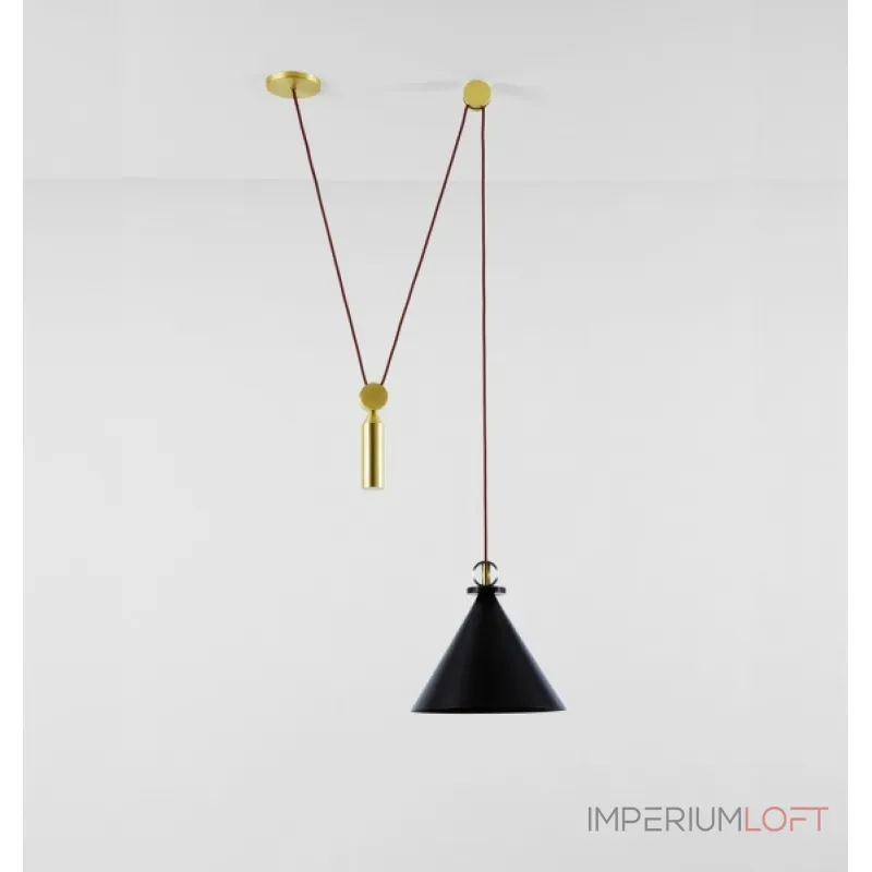 Подвесной светильник Shape up Pendant Cone Black от ImperiumLoft Подвесной светильник Shape up Pendant Cone Black от ImperiumLoft