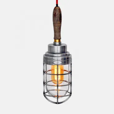Ручной светильник Steampunk Cage Glass Edison Hanging Lamp