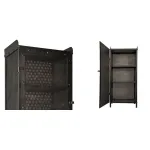 Буфет Industrial Loft Dark Metal Tall Cabinet от ImperiumLoft