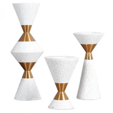 Подсвечник Taper white