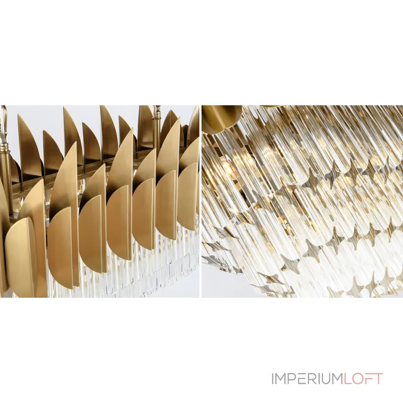 Подвесная люстра KEBO KING CHANDELIER Rectangle Подвесная люстра KEBO KING CHANDELIER Rectangle