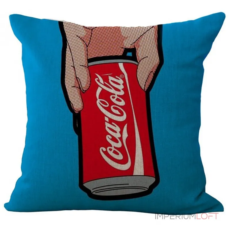 Декоративная подушка Lips and Face #5 от ImperiumLoft Декоративная подушка Lips and Face #5 от ImperiumLoft