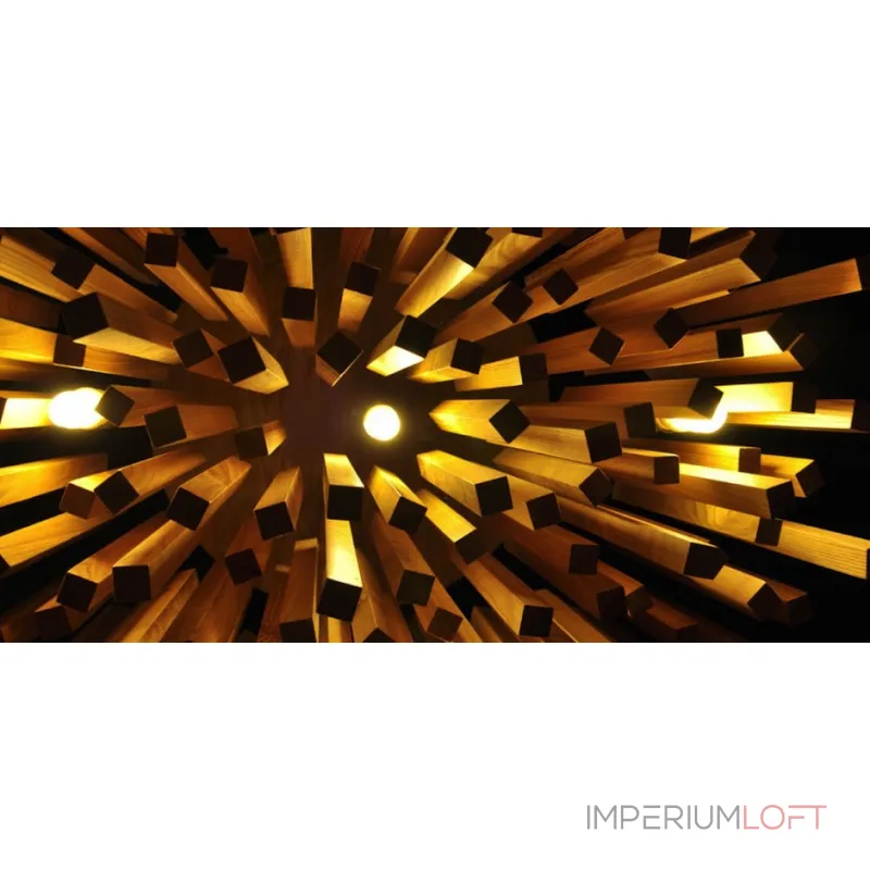 Подвесная люстра Wooden September Rain