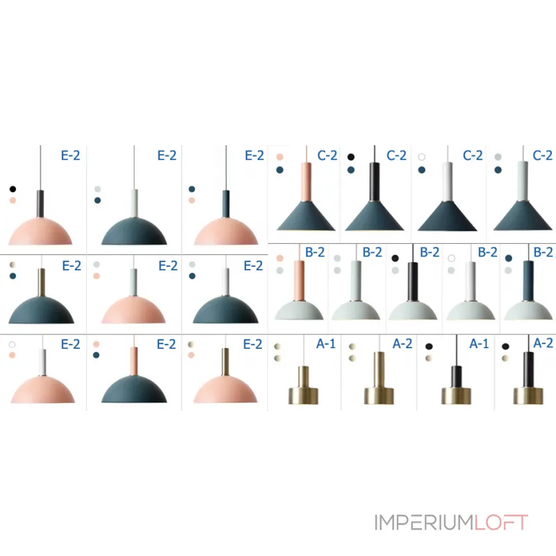 Подвесной светильник Ferm Living Socket Pendant High  от ImperiumLoft