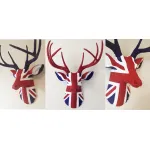 Голова оленя - Union jack от ImperiumLoft