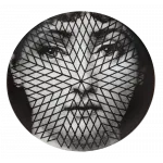 Декоративная тарелка Fornasetti 30.CR.BW.R01-294 designed by Piero Fornasetti от ImperiumLoft