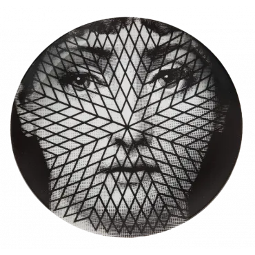 Декоративная тарелка Fornasetti 30.CR.BW.R01-294 designed by Piero Fornasetti