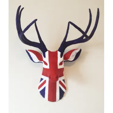 Голова оленя - Union jack Голова оленя - Union jack
