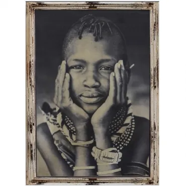 Постер Африка Турнианская девушка Постер Африка Турнианская девушка