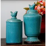 Ваза Turquoise bird от ImperiumLoft