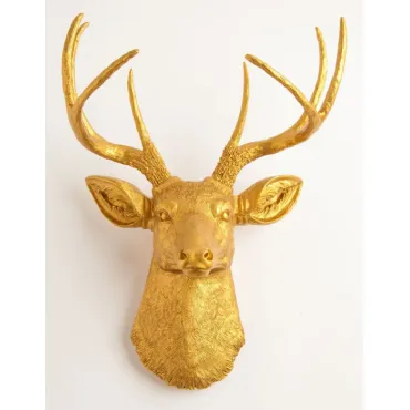 Голова оленя - Золотая Голова оленя - Золотая
