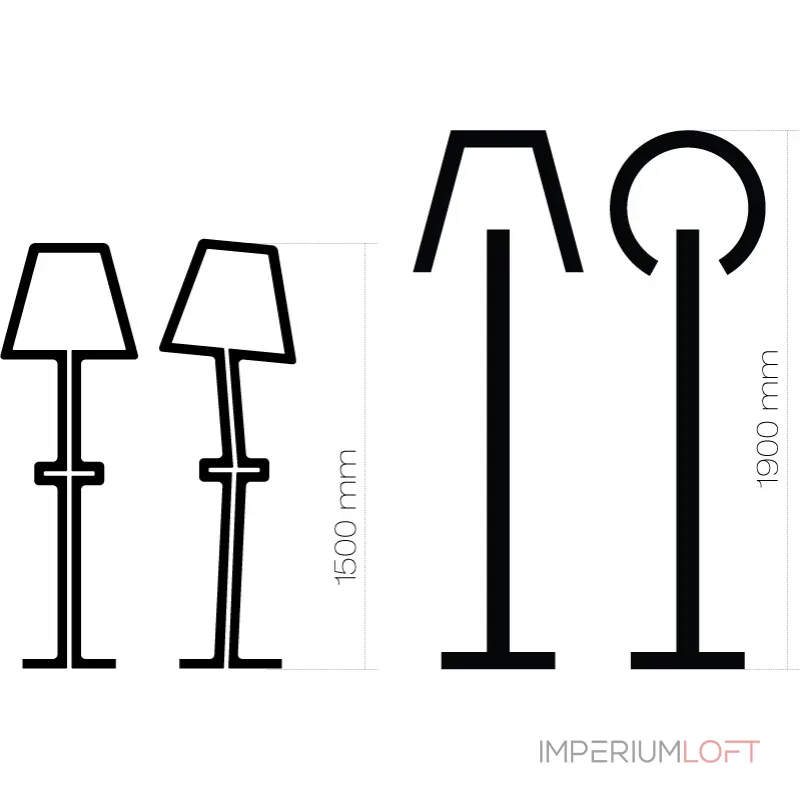 Торшер Flat от ImperiumLoft Торшер Flat от ImperiumLoft