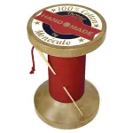 Дизайнерский табурет Thread Reel Wooden Stool от ImperiumLoft