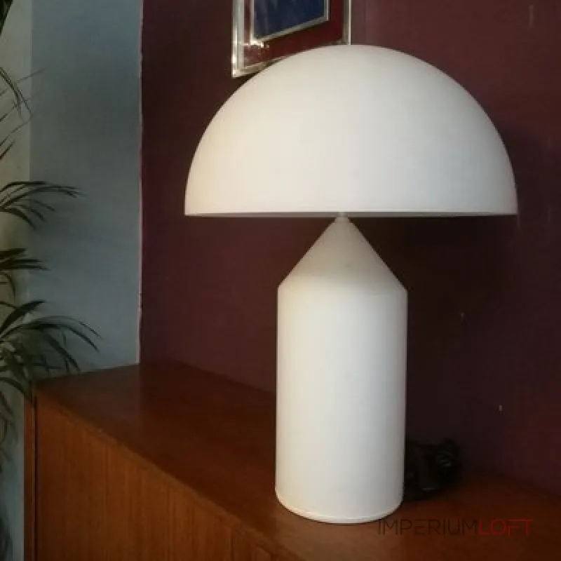 Настольная лампа Atollo Table Lamp white H35 от ImperiumLoft
