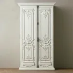 Шкаф French Distressed White от ImperiumLoft