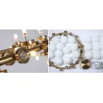 Подвесная люстра Milk Bubble Round Chandelier