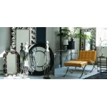 Зеркало настенное состаренное Patina Mirror Wood от ImperiumLoft