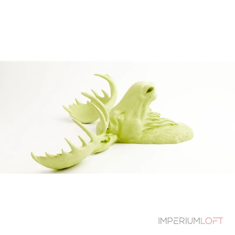 Голова лося - Мятно-зеленая от ImperiumLoft