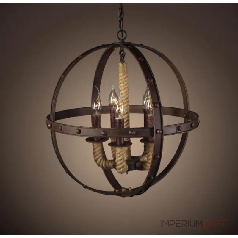 Подвесная люстра Spere Loft Rope Light Подвесная люстра Spere Loft Rope Light