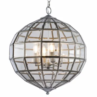 Подвесная люстра Lantern Luna nickel M