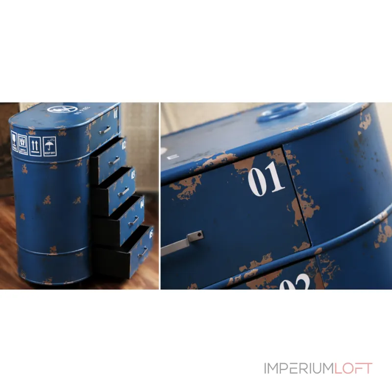 Тумба на колесах Loft Vintage от ImperiumLoft Тумба на колесах Loft Vintage от ImperiumLoft