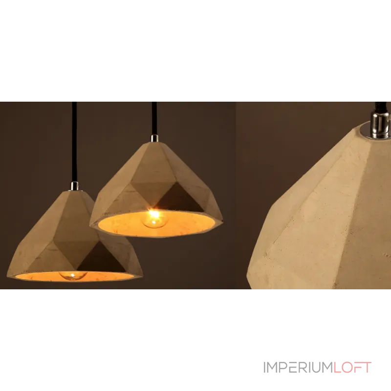 Подвесной светильник Art Concrete Dome от ImperiumLoft Подвесной светильник Art Concrete Dome от ImperiumLoft