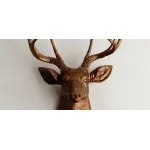 Голова оленя - Бронзовая с бронзовыми рогами от ImperiumLoft