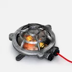 Настенная лампа Steampunk Cage Glass Edison Wall Lamp Round от ImperiumLoft