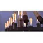 Подвесная люстра Square Mini 10 Loft Rope Light