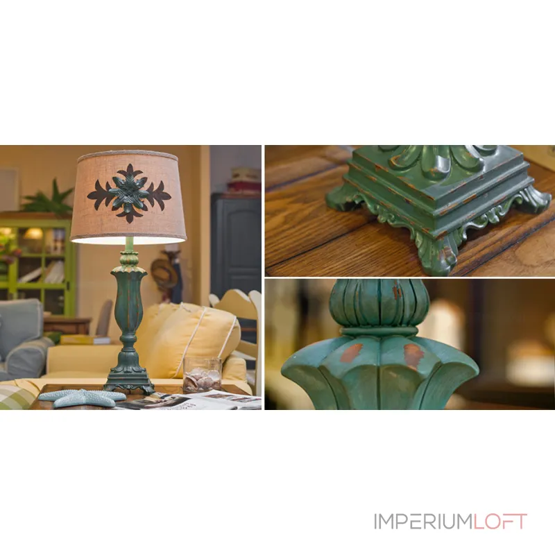 Настольная лампа Cross Ornament Provence table lamp от ImperiumLoft Настольная лампа Cross Ornament Provence table lamp от ImperiumLoft