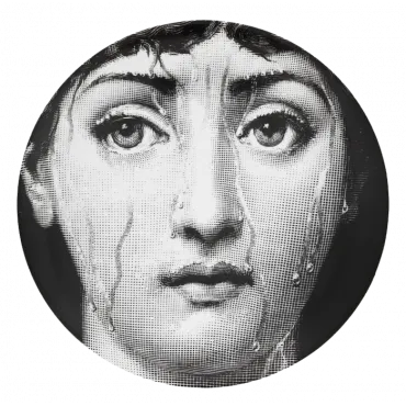 Декоративная тарелка Fornasetti 30.CR.BW.R01-243