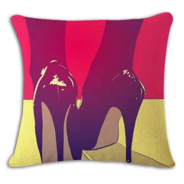 Декоративная подушка Lips and Face #8 Декоративная подушка Lips and Face #8