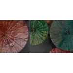 Арт-объект Disc wall art Lotus leaves от ImperiumLoft