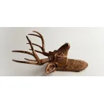 Голова оленя - Бронзовая с бронзовыми рогами от ImperiumLoft