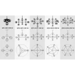 Люстра на штанге Modo Chandelier White Glass L10