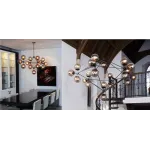 Люстра на штанге Modo Chandelier 10 Globes